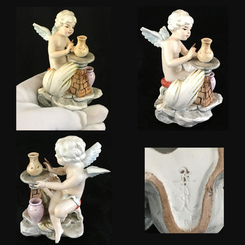 Triade figurine porcelaine - figurine,