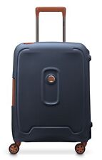 DELSEY PARIS 4 Double Rolls Cabin Trolley Slim 55 Ink Blue