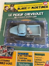 hatchet 1/43 - Blake and Mortimer the No. 18 Chevrolet pickup with booklet