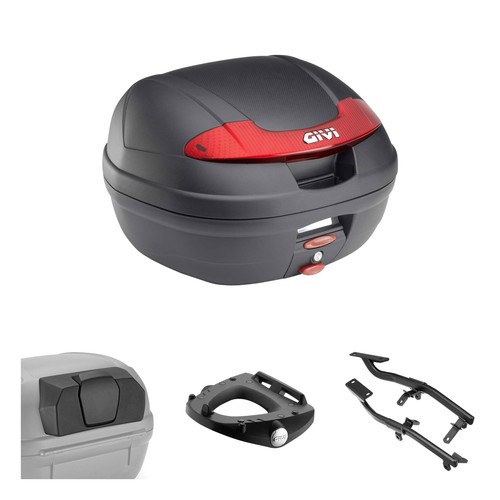 Kit topcase givi e340 - topcase, vision