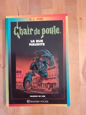 Chair de Poule n° 28 : La Rue Maudite - R.L. Stine -  Bayard Poche (1997)