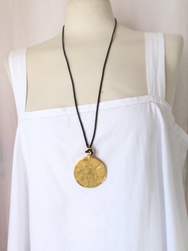 Collier cordon pendentif - cordon,