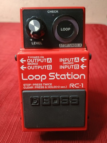 Boss loop station - loop, guitar