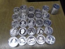 Investment/investor lot, 100 x 10 euro proof, 16 grams each 625, 1.6 KG silver