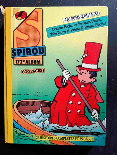 Spirou album reliure 172 - reliure, n°172