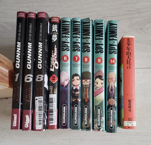 Lot manga spy - 10,