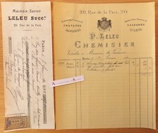 ● LELEU Chemisier 20 rue de