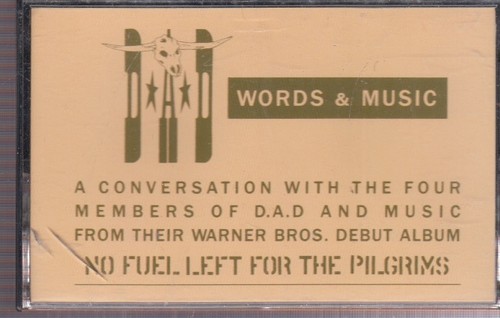 Words music cassette - d, &