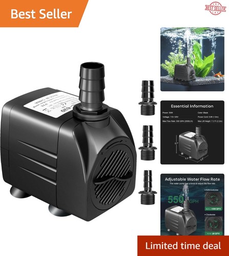 Versatile submersible pump for - pump,