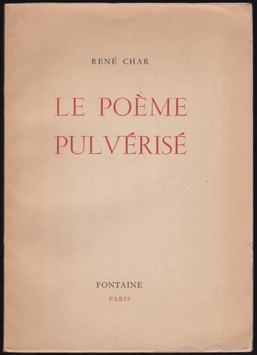 René char poème - rené, le