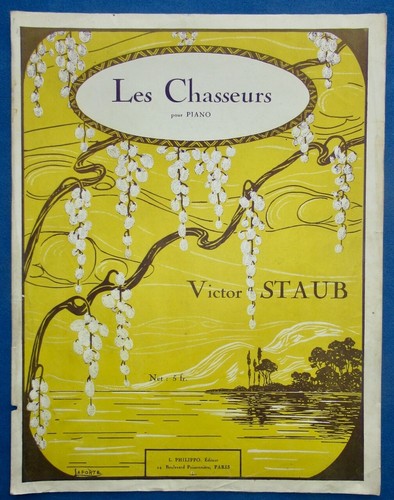Piano partition les chasseurs - piano,
