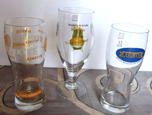 Lot verres bieres - 4, a