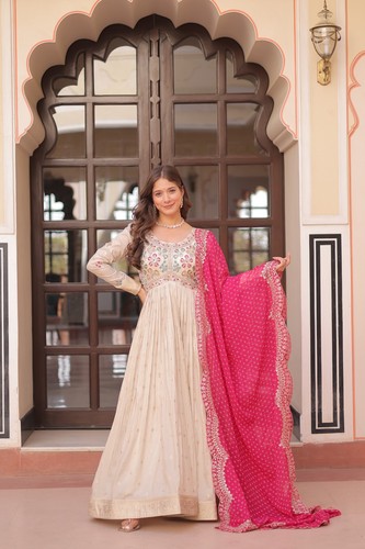 Anarkali ethnique kameez - anarkali,