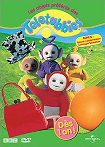 Dvd teletubbies les objets - dvd,