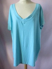 Tee shirt coton bleu marque MS