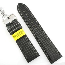 Cinturino Morellato Band Montre En Technocarbonio Coutures Grises