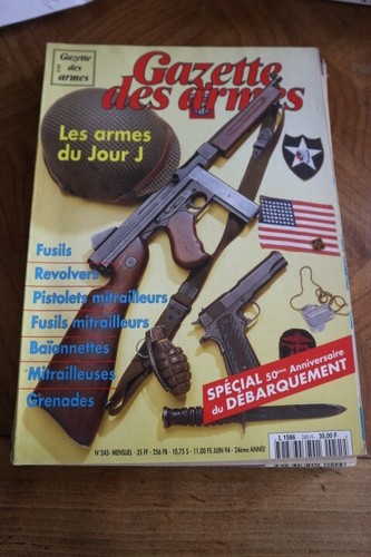 Revue gazette armes - armes, n°245