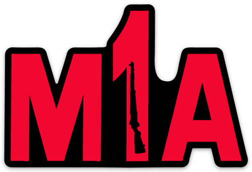 M1a gun sticker - m1a,