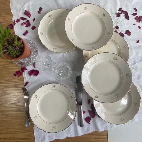 Assiettes plates faïence - assiettes,