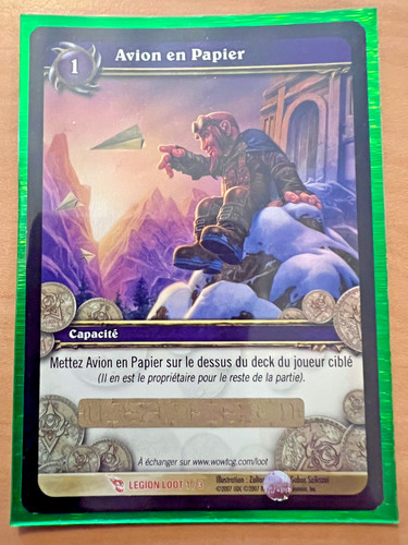 Carte loot wow avion - carte, wow-avion