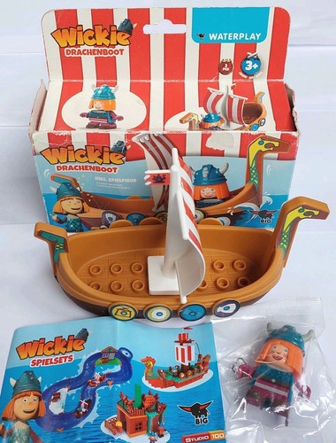 Figurine vic viking bateau - figurine,