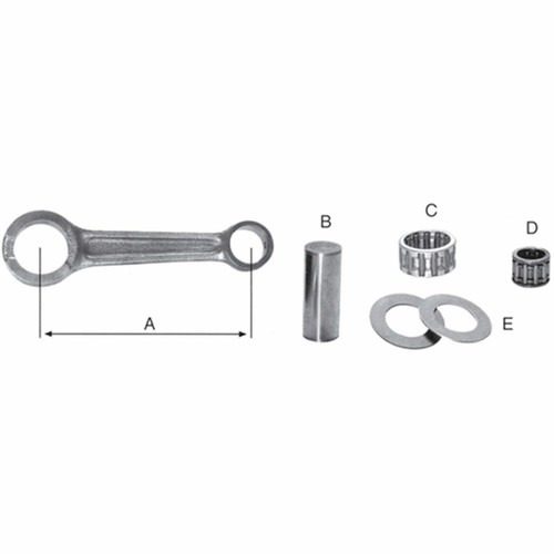 Bco0304a set bielle fantic - bco0304a,