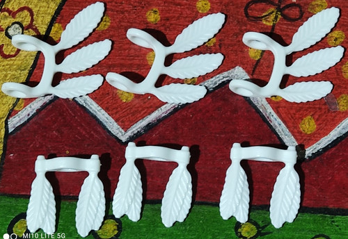Playmobil plumes blanches - x6,