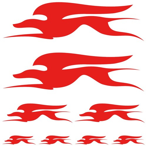 Laika logo autocollant sticker - laika,