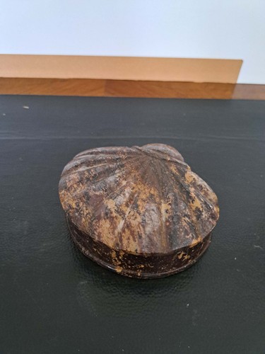 Ancienne boîte coquille - ancienne,