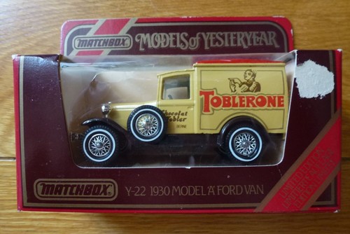 Matchbox 1930 ford model - matchbox, y-22