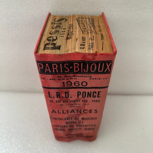 Annuaire paris bijoux 1960 - annuaire,