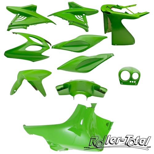 Kit carénage vert yamaha - carénage,