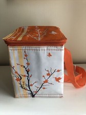 Sac Isotherme Repas ou Goûter décor Oiseaux, Pliable pour faciliter le rangement