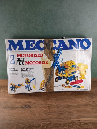 Vintage meccano motorised set - meccano,