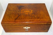 Coffret boîte marqueté avec