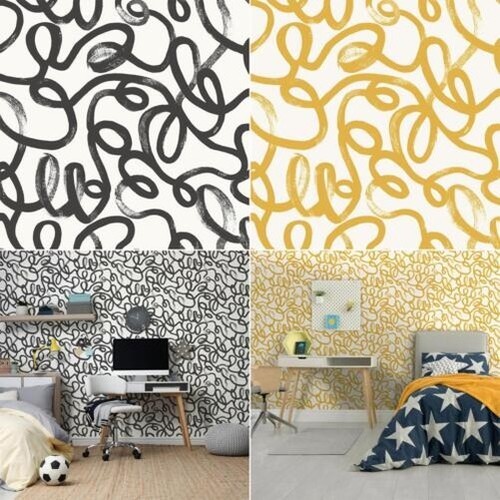 Papier peint abstrait holden - papier,