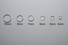 Anneaux de jonction argentés