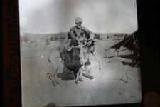 BEDOUIN DESERT ANE CHILD TENT KROUDE PHOTO GLASS PLATE MOLTENI 1900 PARIS