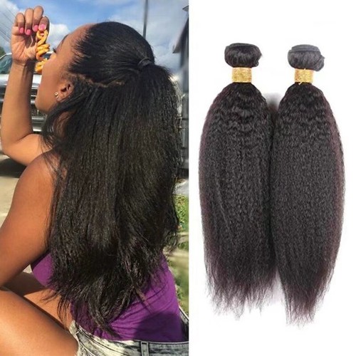 Yaki straight human hair - yaki,