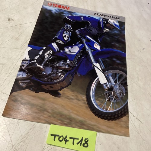 Yamaha wr400f moto - moto, prospectus