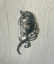 Tête Cheval Tribal Mural