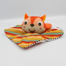 Doudou eveil renard orange