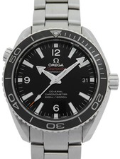 OMEGA Seamaster Planet Ocean 600 23230422101001 Black Men's Used Watch #101014
