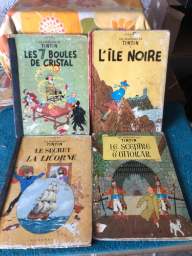 Lot tintin mauvais - bd,