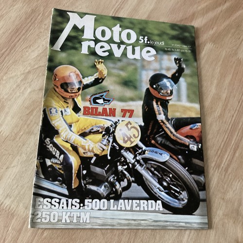 Magazine moto revue 1977 - magazine,
