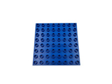 Lego® Duplo Plaque de base Plaque de construction 8x8 BLEU