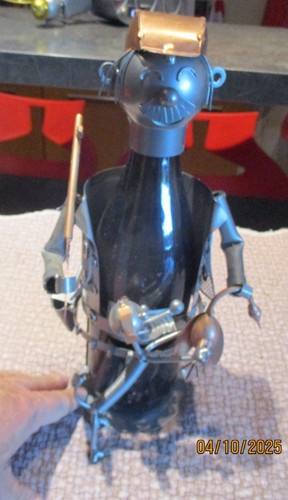 Présentoir porte bouteille - présentoir,