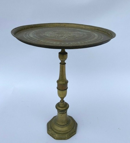 Guéridon oriental bronze - oriental, en