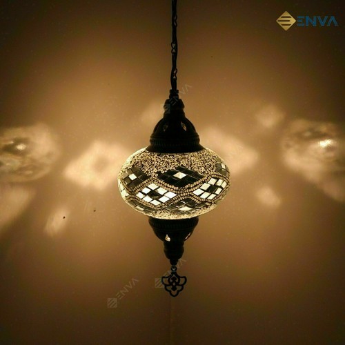 Lustre suspendu verre - en,
