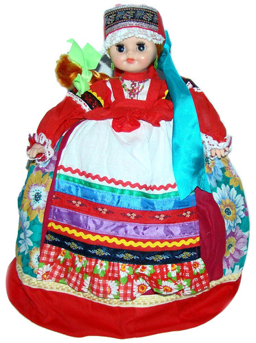 Poupée russe cache théière - poupée,